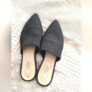 Steven New York Women's Black Knit Valdez Mules | size 7.5